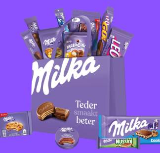 Koekjes- en chocoladeverkoop