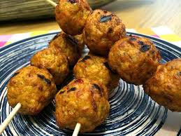 BBQ - Veggie balletjes brochette